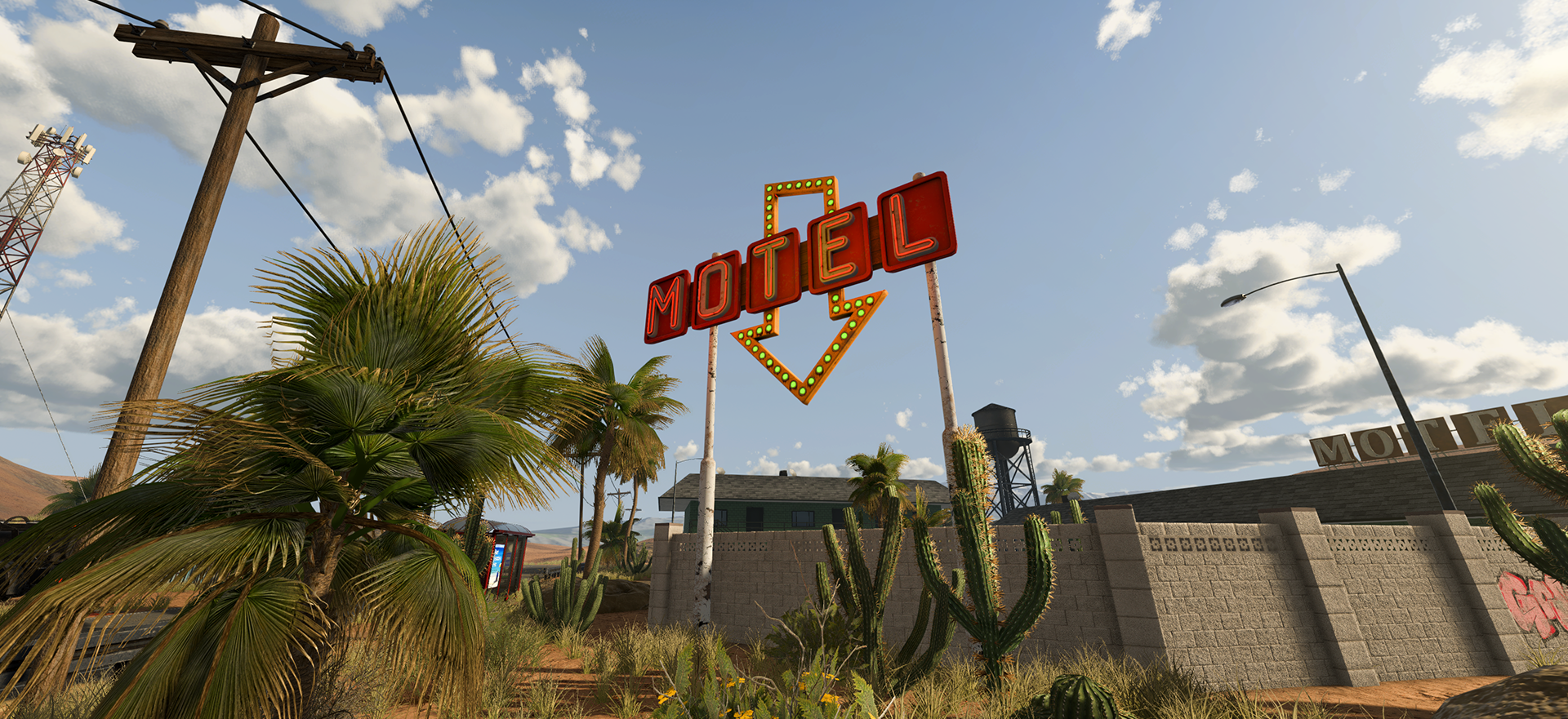 Official Masters of Oil Desert property scene